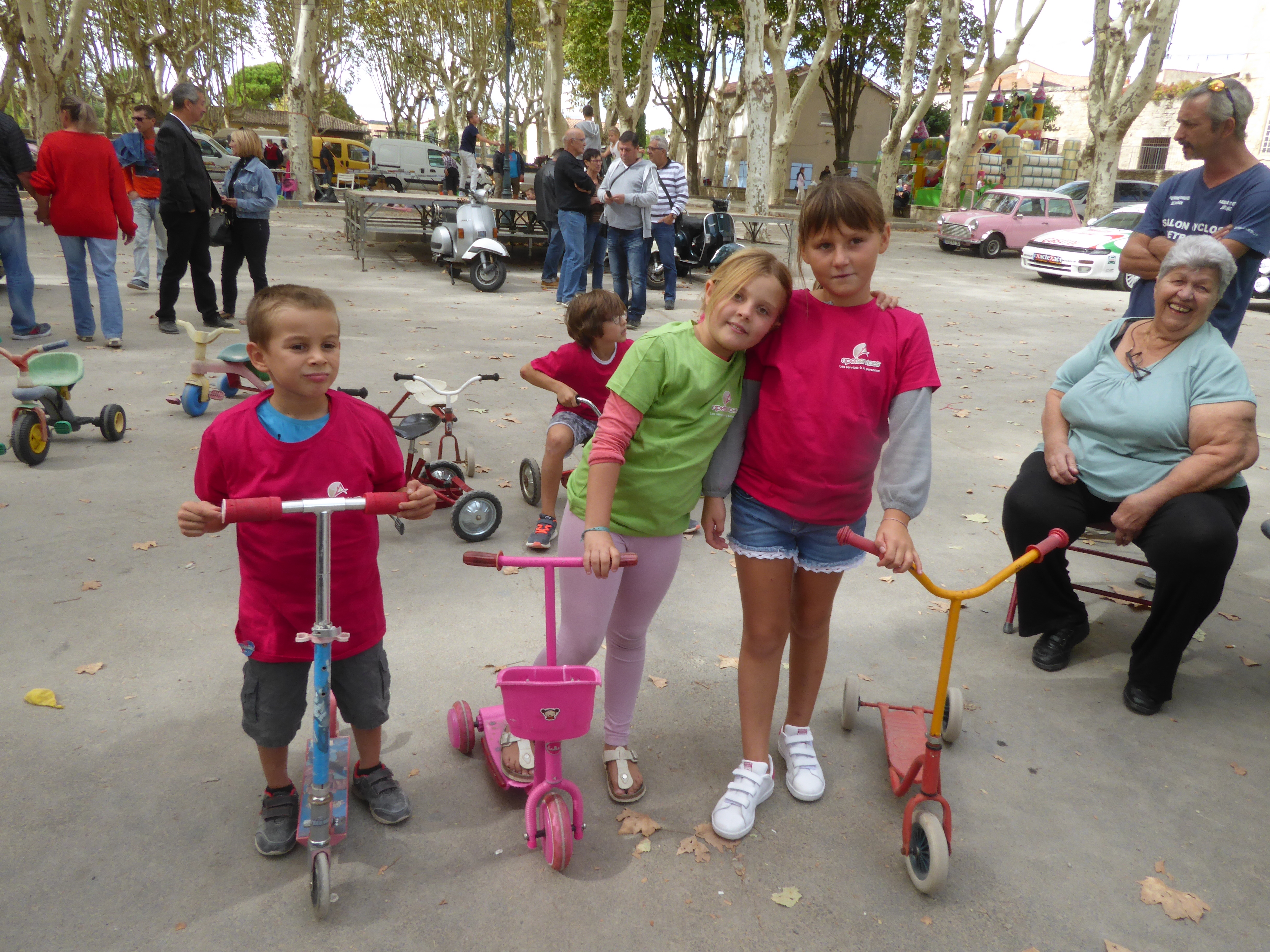 course de trottinettes